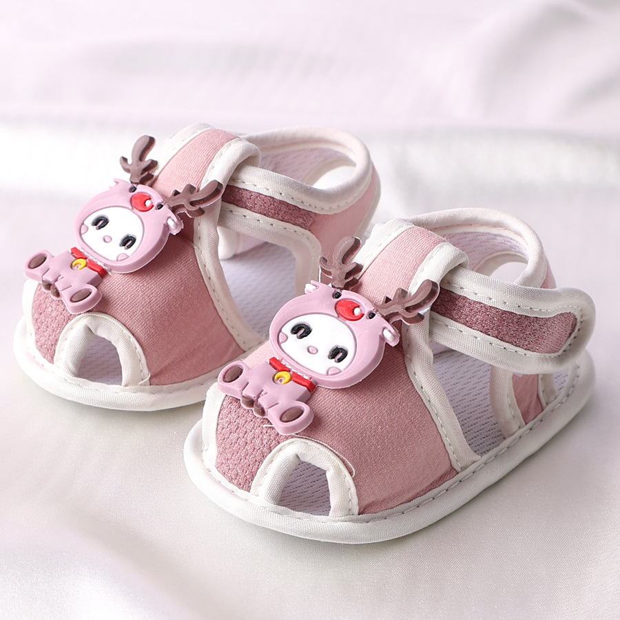 2022 nuevos zapatos de bebé sandalias de verano 0-1 años de edad zapatos de niño de fondo suave infantil 6-12 meses de edad bebé masculino y femenino