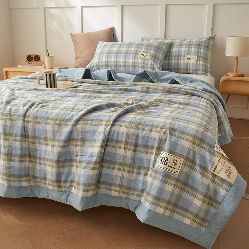 카테고리 A 산모 및 유아용 등급 - 파란색과 노란색 그리드