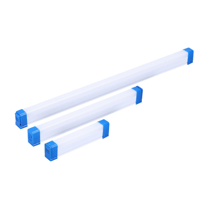 Lámpara LED de emergencia recargable, tubo, USB, magnética, camping