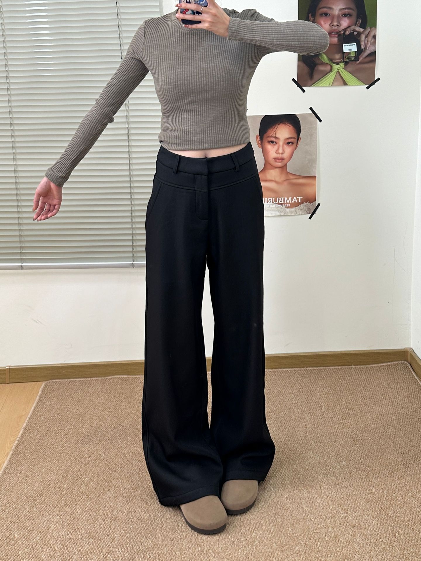 검정색 롱 (검정색 긴)