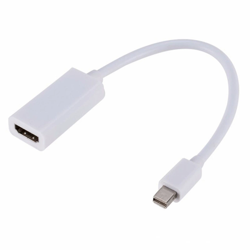 Мини DP к HDMI вращающийся кабель, маленькая оболочка, мини DisplayPort к HDMI, кабелирование 1080p