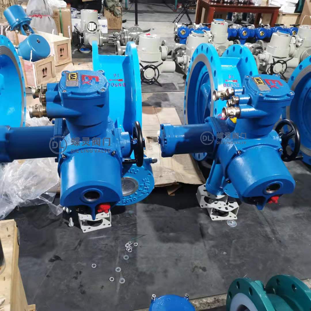 矿用隔爆一体式瓦斯专用电动蝶阀 WSD941X-10-DN600煤矿专用蝶阀