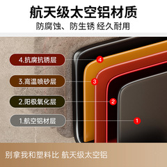 Hair dryer holder without drilling, bathroom hair dryer stand, wall-mounted shower room hair dryer rack, hanging bracket