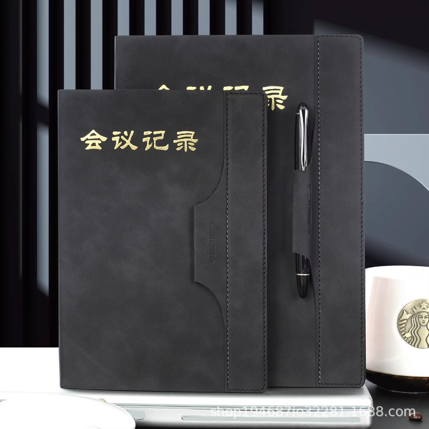 Jinpai 문구 PU 가죽 노트 b5 일기 사무실 회의 비즈니스 작은 노트 핸드북 노트 a5