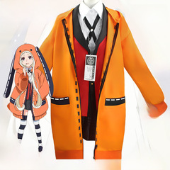Cosplay Costume from "The Abyss of Gambling": Yomi Tsukishiro Stage Role-Play Coat—Perfect for Yomi Tsukishiro and Luna Cosplays