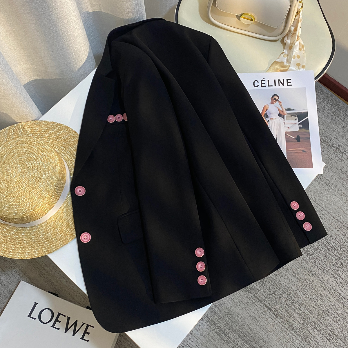 2026 Early Autumn New Arrival: Stylish Black Versatile Blazer for Women, Casual and Elegant, Trendy and Popular.