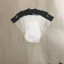 opp黑色卡头飞机孔自粘袋