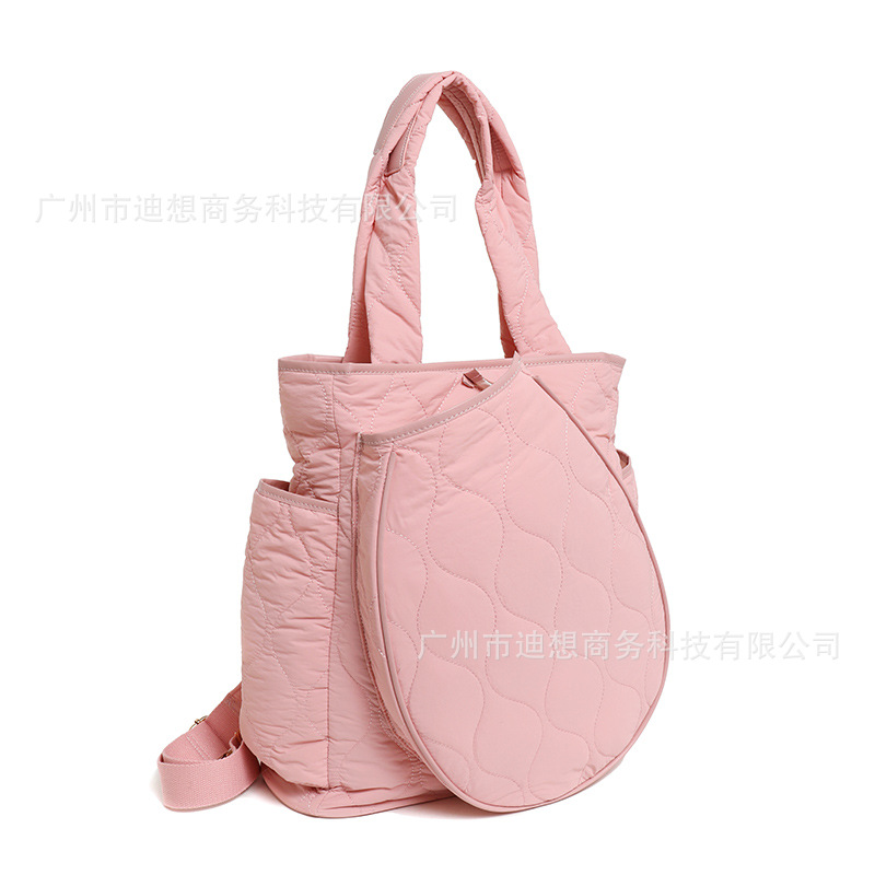 Bolsa de tenis de hombro, bolsa de pelota, bolsa de bádminton de alta capacidad de hombro para mujeres image 7
