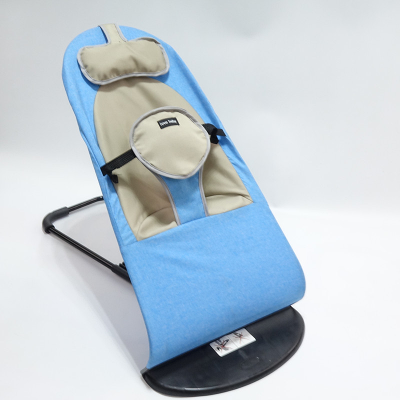 블루 린넨 모델 - 장난감 없음