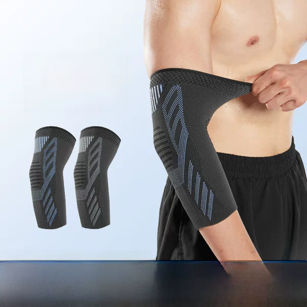 High-Strength, Breathable, Sweat-Wicking, Pressurized, Warm-Keeping Elbow Support Brace for Sports, Wholesale from Manufacturer