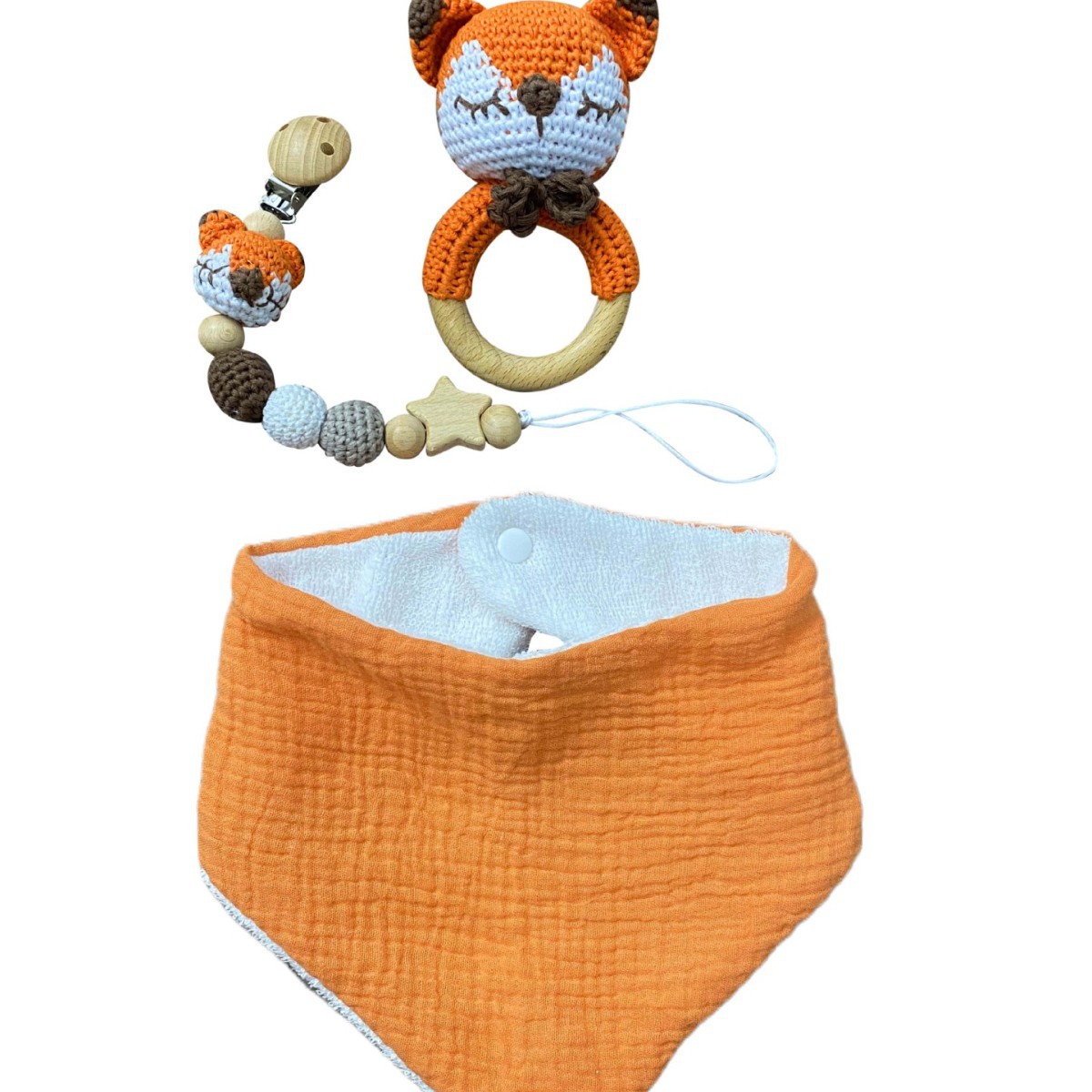 Toalla de bolsa de bebé Caja de regalo de nacimiento Toalla de cuidado de bebé Juego de sonajero Bebé recién nacido Juguete de bebé Nuevo