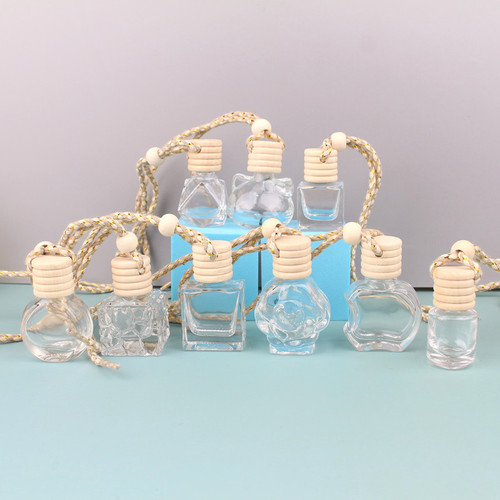 6ML 10Ml Various car pendants, empty perfume bottles, car perfume pendants, car pendants