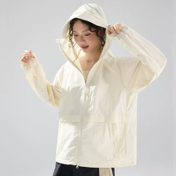 Couple's Sun Protection Clothing, Outdoor Ice Silk Breathable Skin Jacket, Cross-Border Hooded Multifunctional Skin Jacket for Men and Women, Aliexpress Trendy