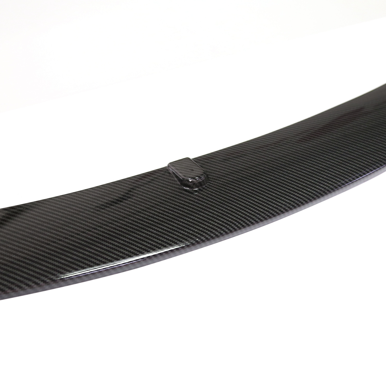 Universal Car Front Spoiler Three-Section Front Lip Front Chin Front Bumper Carbon Fiber Pattern Large and Small Surround Spoiler Modification