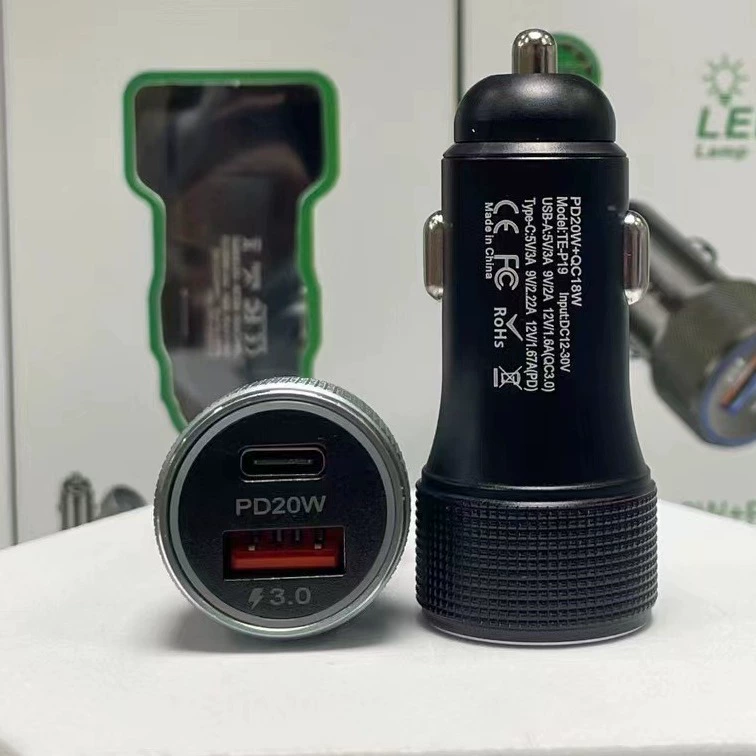Charger, lighter, 38W, 18W, 20W