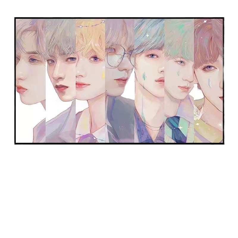 TNT era Liga Juvenil pintura al óleo digital DIY aidou dormitorio avanzada hecha a mano relleno de color pintura al óleo al por mayor