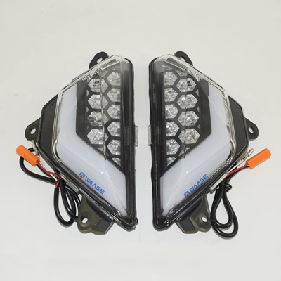 Suitable for Kawasaki ZX6R Motorcycle tail - transparent