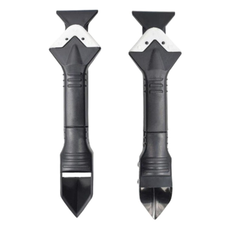 Three-in-one metal glue scraper glass glue shovel knife trimming sealant caulking tool multifunctional silicone glue shovel