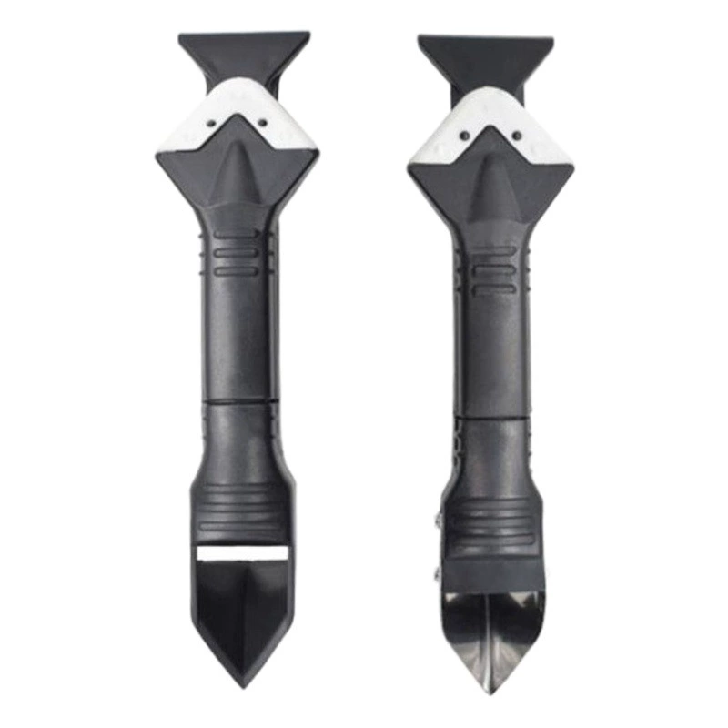 Металлический скребок для клея «Три в одном» Лопата для клея для стекла нож инструмент для обрезки герметика многофункциональная лопата для силиконового клея