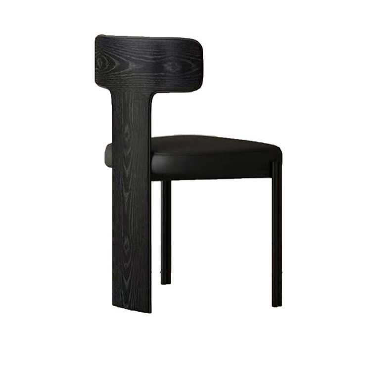 Mesa de comedor de hotel de caja de madera maciza cadena de restaurantes occidentales diseñadores de estilo antiguo asiento de tela de caña