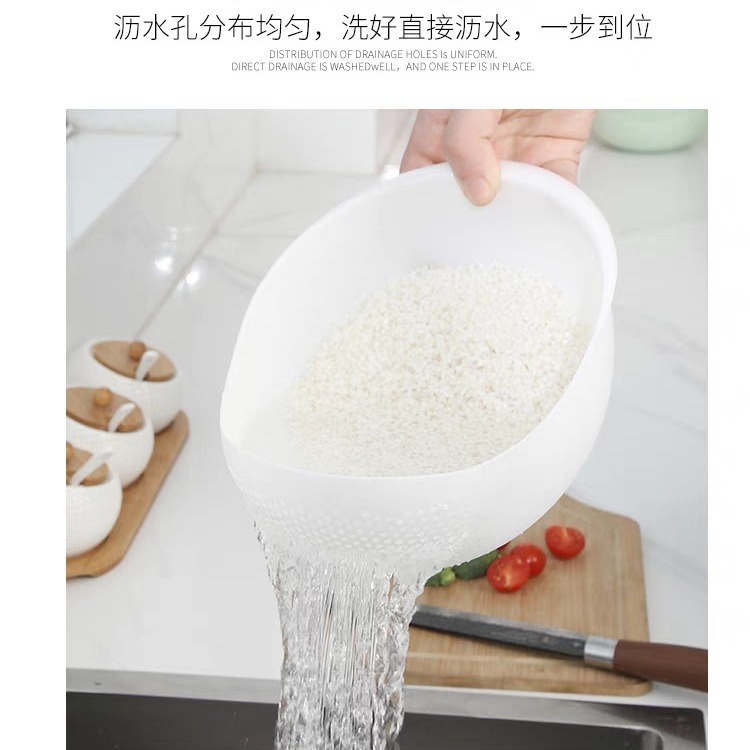 米を研ぐ神器の米を洗うふるいの米のたらいの果物のたらいの台所の家庭用の果物の皿は簡単に野菜のたらいの水たまりのかごを洗います。|undefined