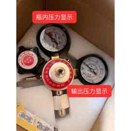 啤酒设备扎啤机专用二氧化碳气表一级减压阀气瓶调压阀带拉环包邮