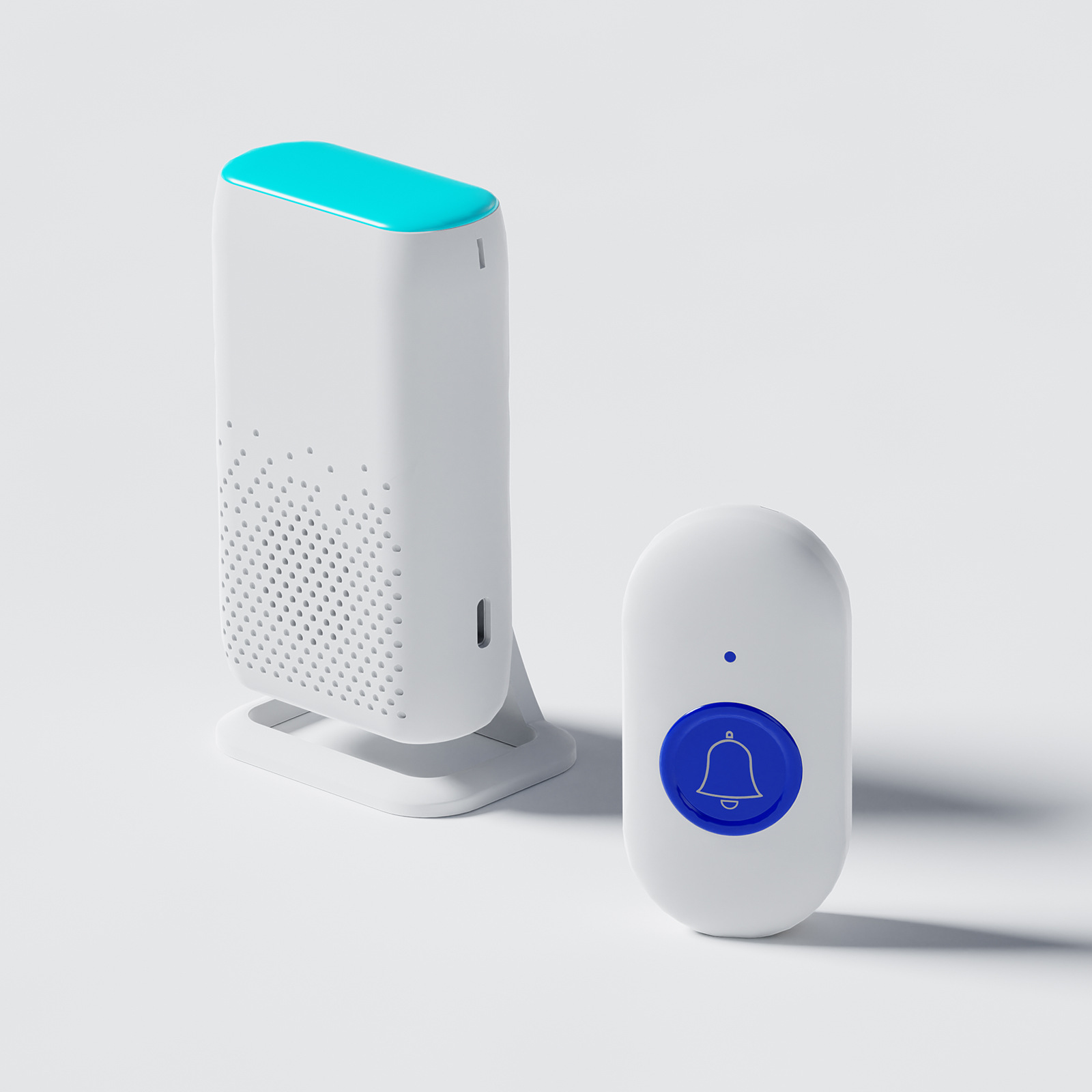 1 * 파란색 버튼 1 * 호스트