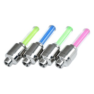Monochrome bicycle Hot Wheel fluorescent rod gas nozzle lamp valve core lamp riding accessories 1 price