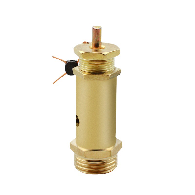 弹簧式空压机配件安全泄压阀2分 1/4"铜合金耐用安全阀