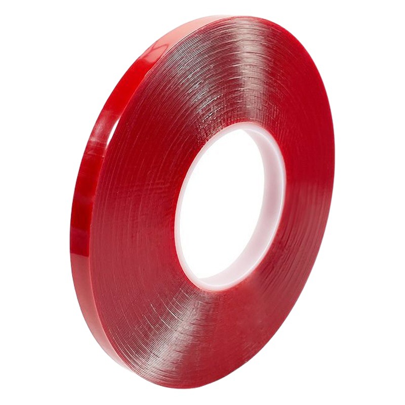 Venta al por mayor acrílico cinta de doble cara ultra-delgada sin costuras nano adhesivo de uñas de doble cara desgaste adhesivo de uñas de cristal transparente tira adhesiva