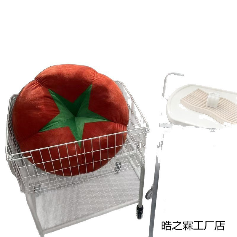 2025新款可爱番茄软萌香菇懒人坐垫沙发抱枕床上客厅靠垫靠枕玩偶|undefined