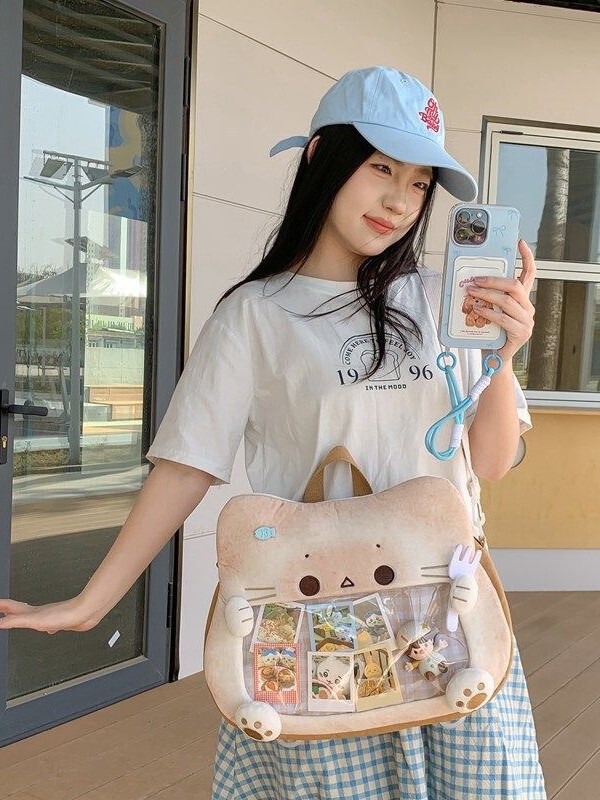 漫画インズトーストバックパック甘い日本の二次元痛バッグキャンパススタイル美少女学生バックパック|undefined