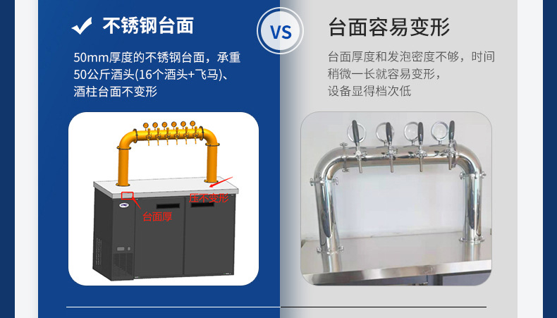 商用风冷扎啤机啤酒机打酒机