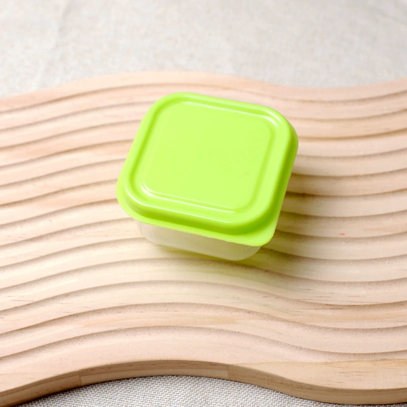 Мини-упаковка для приправ, красочная пластиковая коробка для хранения, кухонная коробка для соусов и приправ, оптовая продажа от производителя