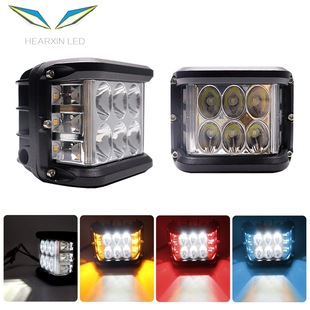 Flash 45W LED three-side luminous work light side luminous daytime running light Shepherd spotlight off-road modified light