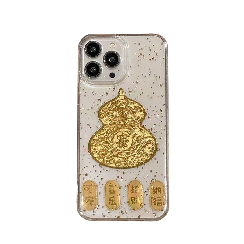 エポキシ樹脂製 平安喜楽ひょうたんデザイン 荣耀300/200/80/70/60対応 スマホケース x60X70|undefined