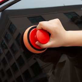 汽车打蜡海绵车用美容养护工具洗车清洁海绵打蜡神器均匀涂抹轻松