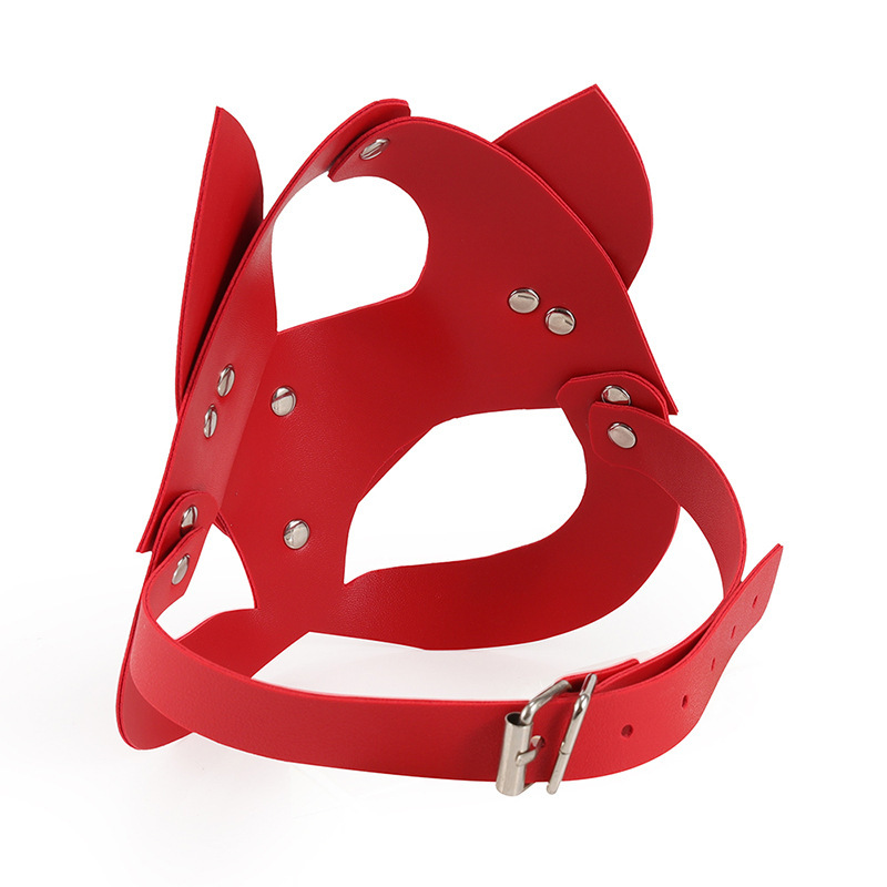 SM Erotic Hood Mask, Breathable Nylon Eye-Opening Design, Elastic Slip-On Adult Headgear — detail image 35