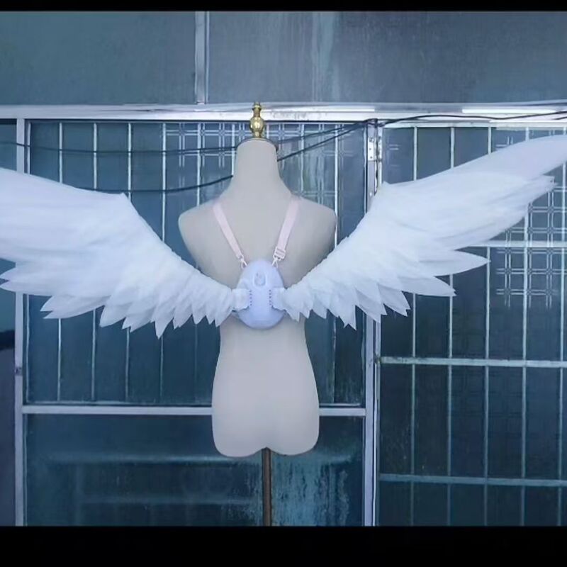 Cross-Border Electric Remote-Controlled Opening and Closing Angel Wings Accessories for Cosplay Events, Direct Supply from the Manufacturer for Boys and Girls Cross-Border Electric Remote-Controlled Opening and Closing Angel Wings Accessories for Cosplay Events, Direct Supply from the Manufacturer for Boys and Girls