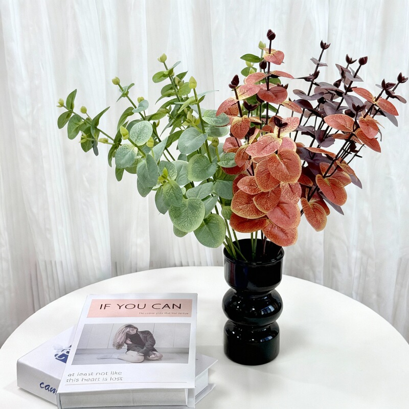 Simulated Green Plants, Money Leaves, Artificial Chimar Eucalyptus Leaves, Scandinavian Home Decoration, Flower Arrangements, Wedding Bouquets