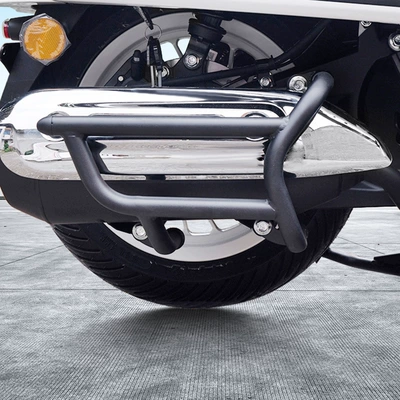 Motorcycle bumper Bar Anti-Fall and Anti-Scalding Exhaust
