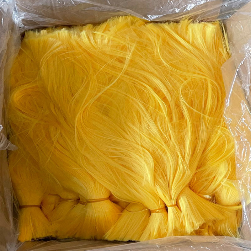 Amazon cross-border hot-selling wigs untreated raw materials use diversification brush silk hair curtain factory direct spot