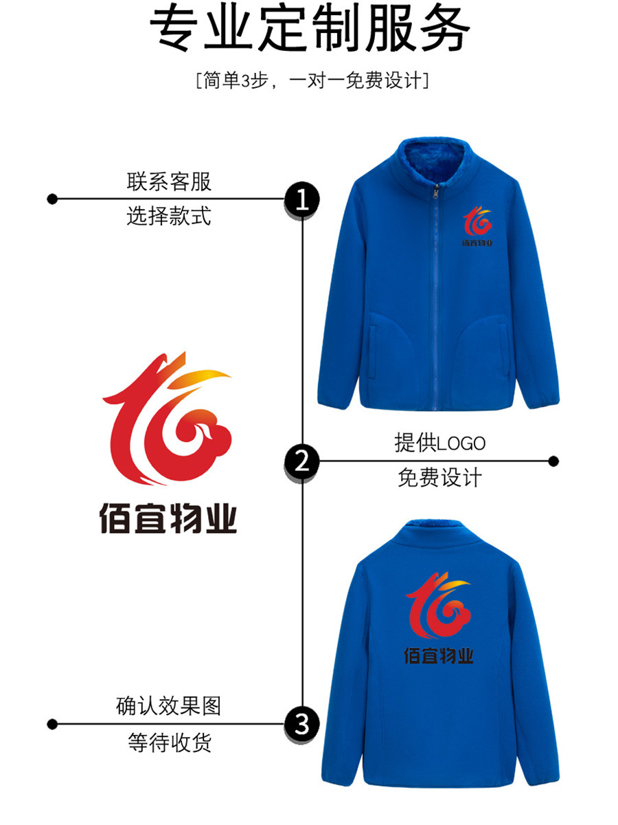 Chaqueta de trabajo de terciopelo de cuello vertical comercio exterior transfronterizo chaqueta de ropa de hombre doble cara chaqueta de terciopelo de grano grueso personalizado