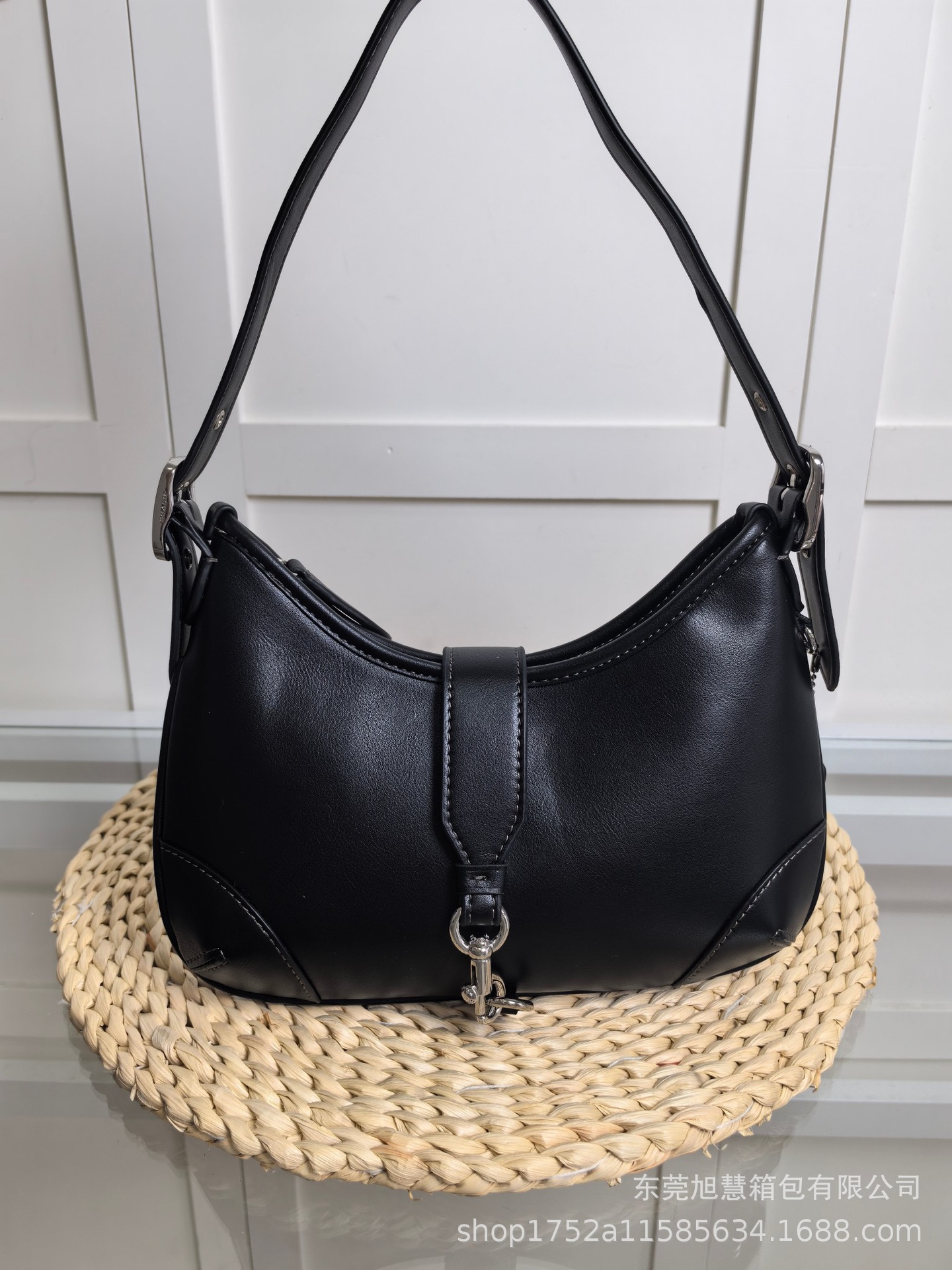 C-Style New Soho Underarm Saddle Bag Handheld Shoulder Pea Bag Genuine Leather Crossbody Vintage Bag For Women - Thumbnail 8