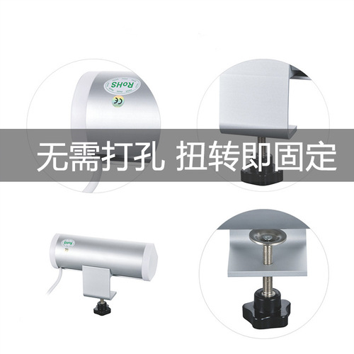 American-style desktop power outlet, multi-functional: 3 EU plugs + 2 USB charging ports—table-mounted, no drilling required