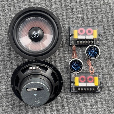 Berlin Sound speaker 6.5inch: Car horn/tweeter - front-door-6-pieces-2-mid-bass-2-crossover-2-tweeters-single-speaker-universal