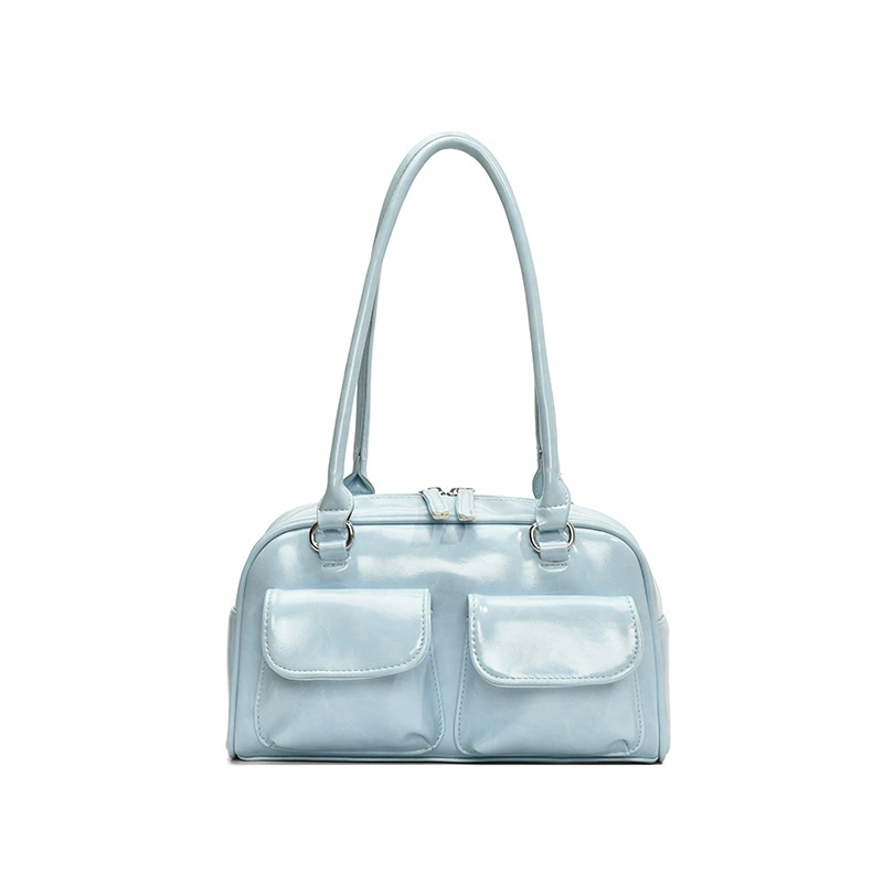 Small design underarm bag, retro handheld shoulder bag, high-end