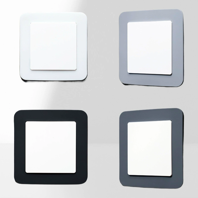 Легкая Роскошная простая крышка переключателя силиконовый бытовой защитный чехол креативная гостиная спальня Анти-грязное украшение уродливая наклейка на переключатель