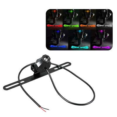 License plate lamp Light, Electric Vehicle Floor Light - hy-1-colorful-1-piece