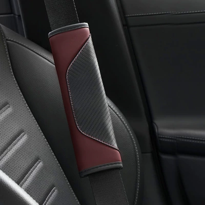 Protective Cover Crown Shoulder Cover – Seat belt shoulder pad - burgundy-standard-edition-2365